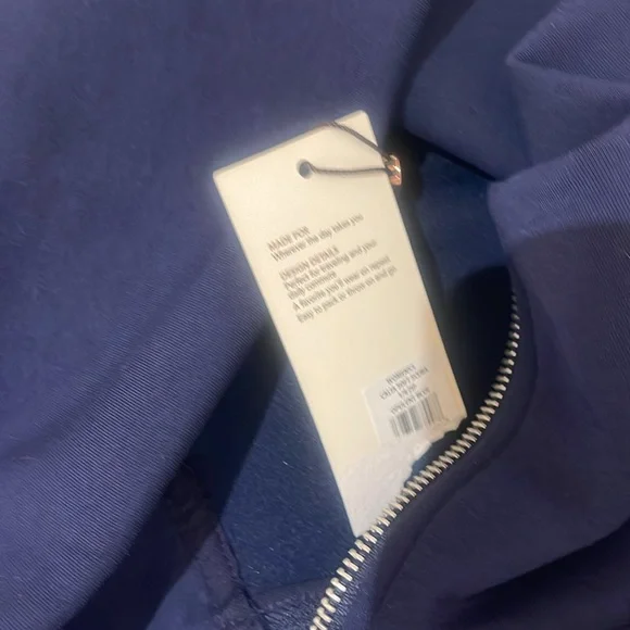 CALIA NWT SOFT navy set ( scuba 1/4 zip) and tapered pant - Picture 4 of 6